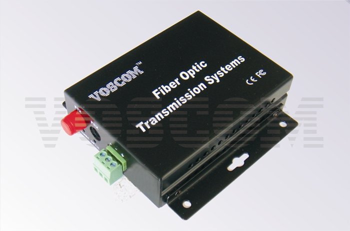 VOS-0X00FT/R - X Kanal Tek Yön Ses İletimi, Fiber Alıcı ve Verici (Transmitter&Receiver) 1 Kanal