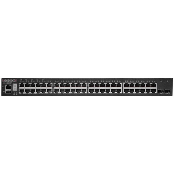 ECS4620-52P -  48 port 10/100/1000 PoE + 2 port 10G SFP+ L3 Yönetilebilir Yığınlanabilir PoE Switch