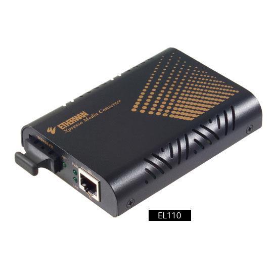 EL100T - 10/100BASE-TX - 100BASE-FX MM (ST) Media Converter